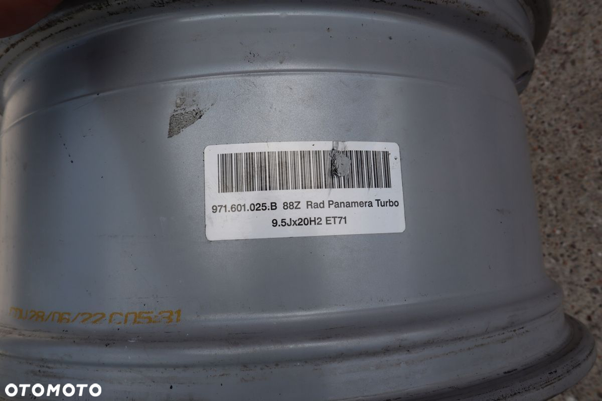 Felga aluminiowa Porsche OE 971601025B 9.5" x 20" 5x130 ET 71 - 5