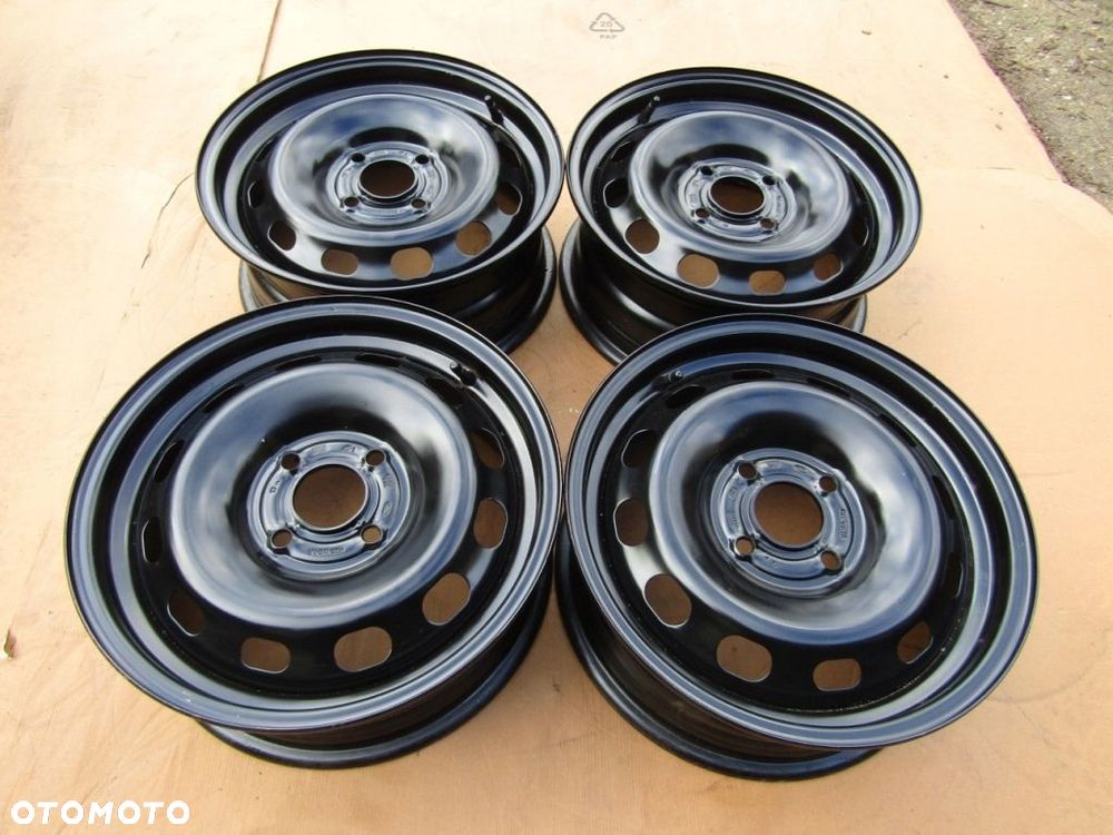 4x Felgi 15 Ford Fiesta VI VII VIII MK7 MK8 Fusion 6j 4x108  czujniki TPMS - 1