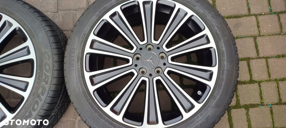 Koła Zimowe Felgi Aluminiowe Oryg. Mercedes GLE 265/45/20 Czujniki Pirelli - 4