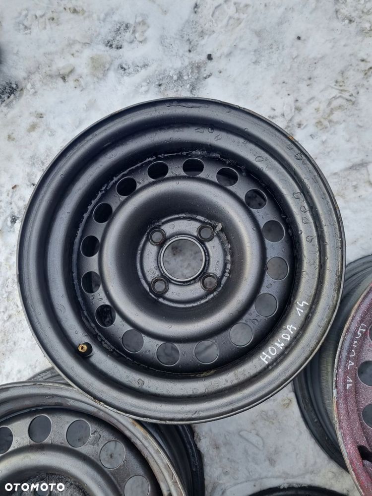HONDA FELGI STALOWE FELGA 14 ET 38 4 SZTUKI KOMPLET * - 5