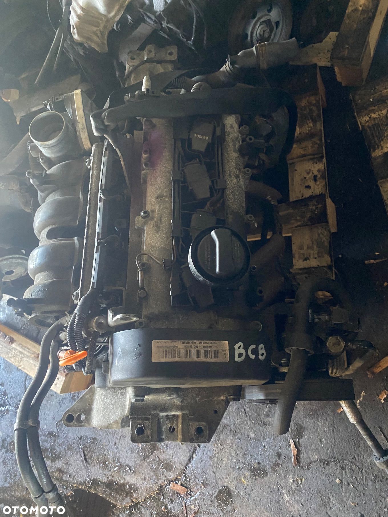 VW SILNIK MOTOR BCB CAŁKOWICIE KOMPLETNY IDEALNY - 1