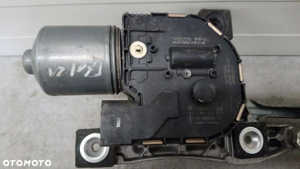 SILNICZEK, MECHANIZM WYCIERACZEK PRZÓD VOLVO V50 - 2