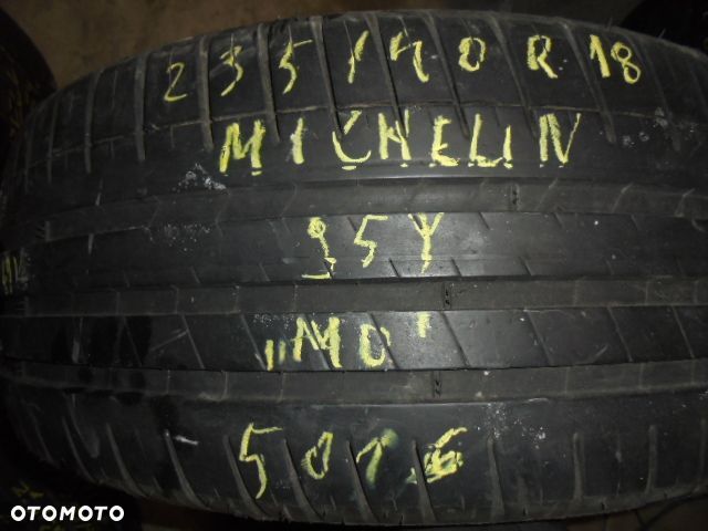 OPONA POJEDYNKA 235/40R18 MICHELIN PILOT SPORT 3 MO DOT 5016 7,1MM - 1
