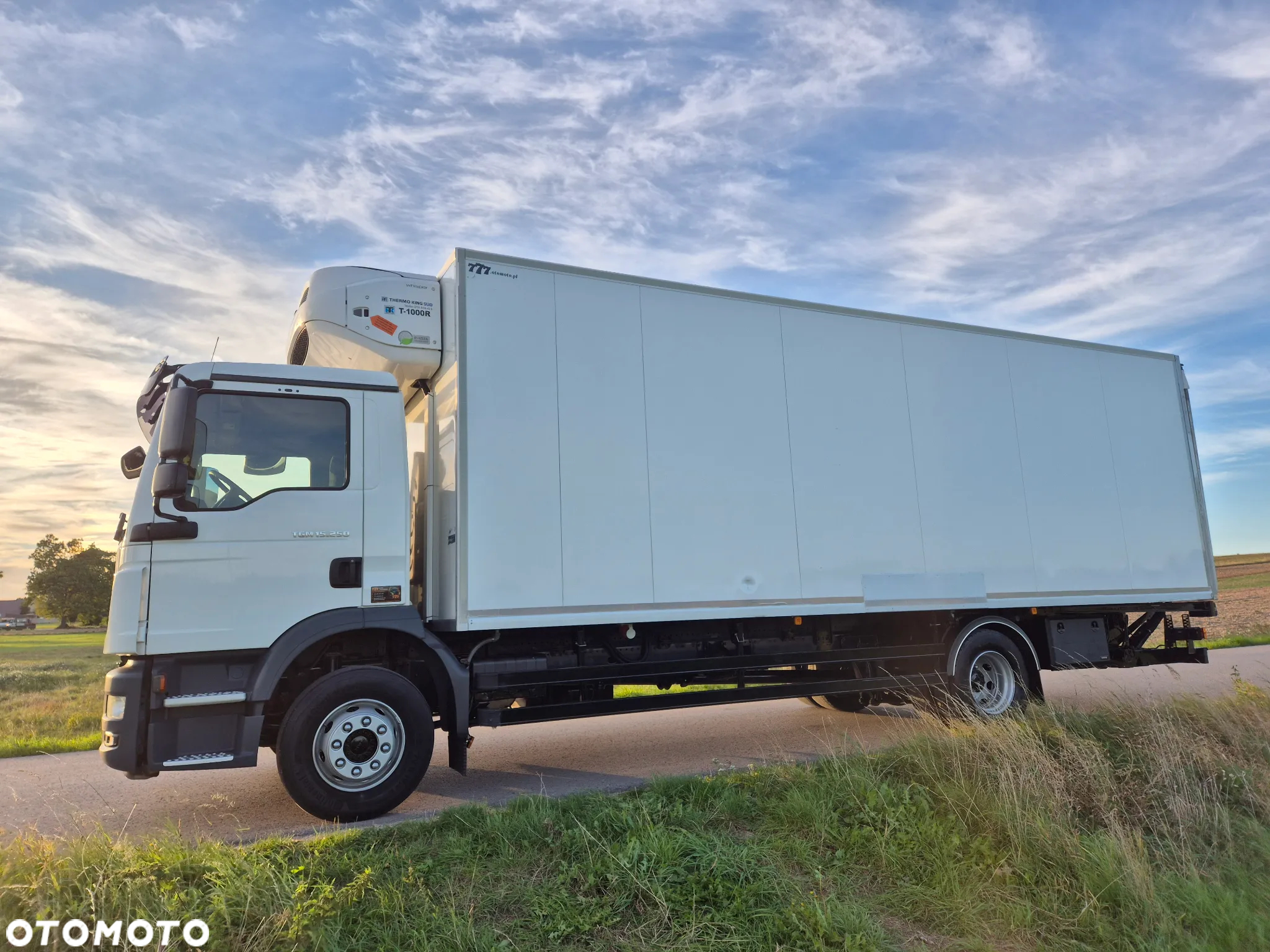 MAN TGM 15.250 7.5m winda AUTOMAT KLIMA z Niemiec EURO 6 / CHŁODNIA T-1000R THERMOKING - 5