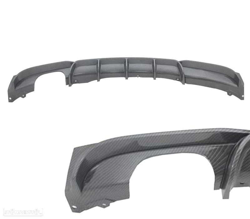 DIFUSOR BMW F30 F31 LOOK M PERFORMANCE CARBONO - 4