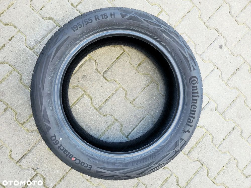 4x OPONA LETNIA JAK NOWA 195/55R18 93H CONTINENTAL ECOCONTACT 6Q 2026 - 6