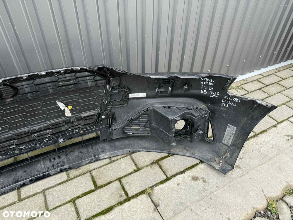 Audi A5 II 8W6 Lift Zderzak Przód Przedni Kompletny LY9B 19-24 PDC Sprysk. - 4