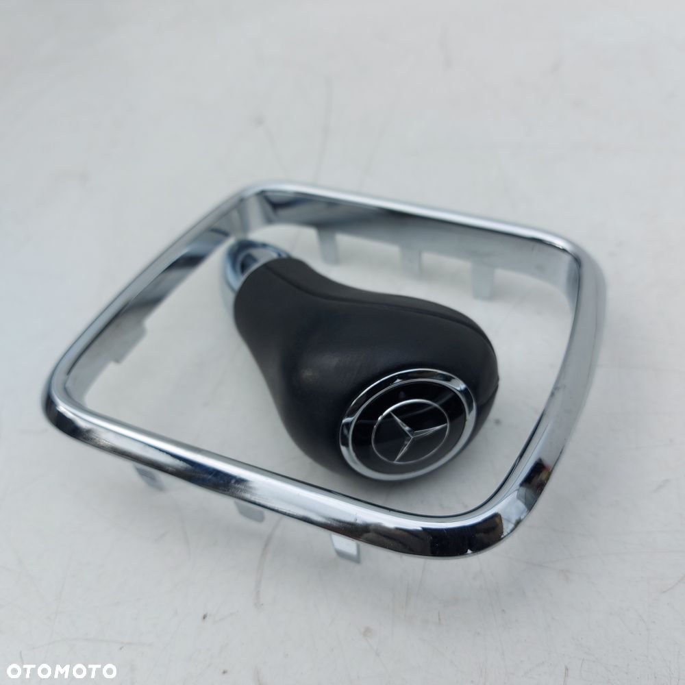 GALKA ZMIANY BIEGOW SKORA RAMKA CHROM MERCEDES A W169 AUTOMAT ORYGINAL DEMONTAZ - 7