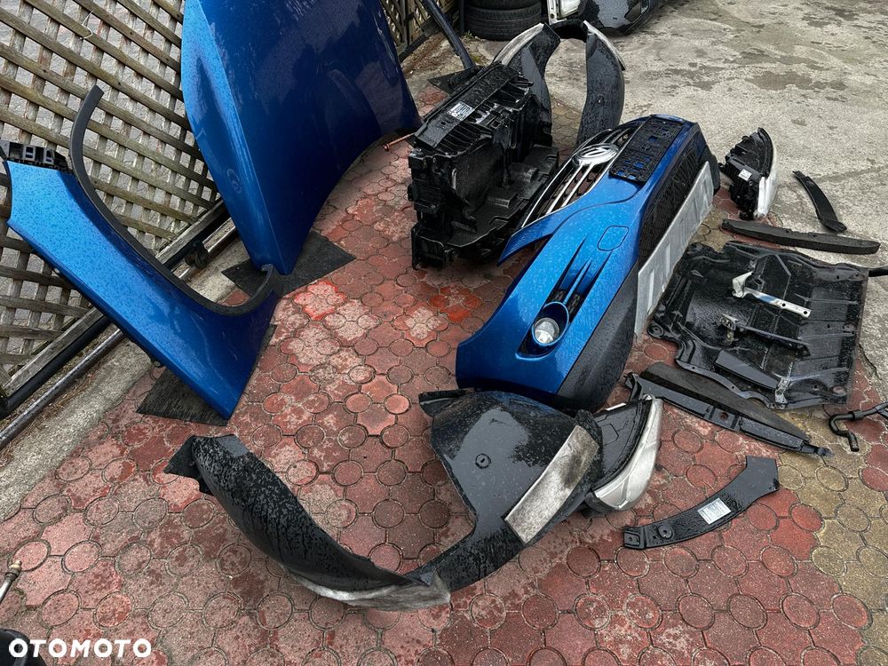 Przód Kompletny Maska Zderzak Lampy Wzmocnienie Chłodnice VW Tiguan I 2.0 TDI LC5C - 17