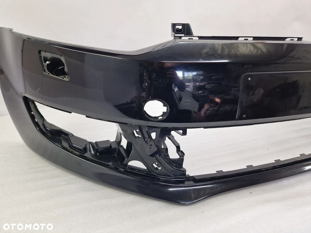 VW POLO 6R0 08- ZDERZAK PRZEDNI PRZÓD NA SPRYSKI , KOLOR CZARNY METALIK , NR 6R0807221 , NR AUKCJI NZ1259 - 7