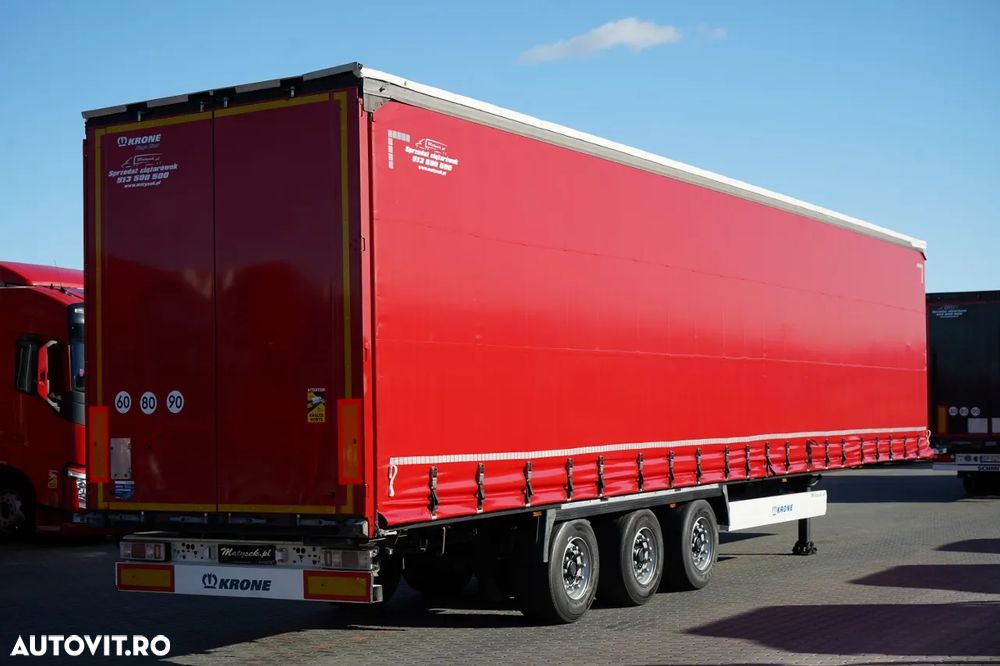 Krone CORTINĂ KRONE / MEGA / 2018 / AXĂ RIDICABILĂ / PLATĂ JOSĂ - 8