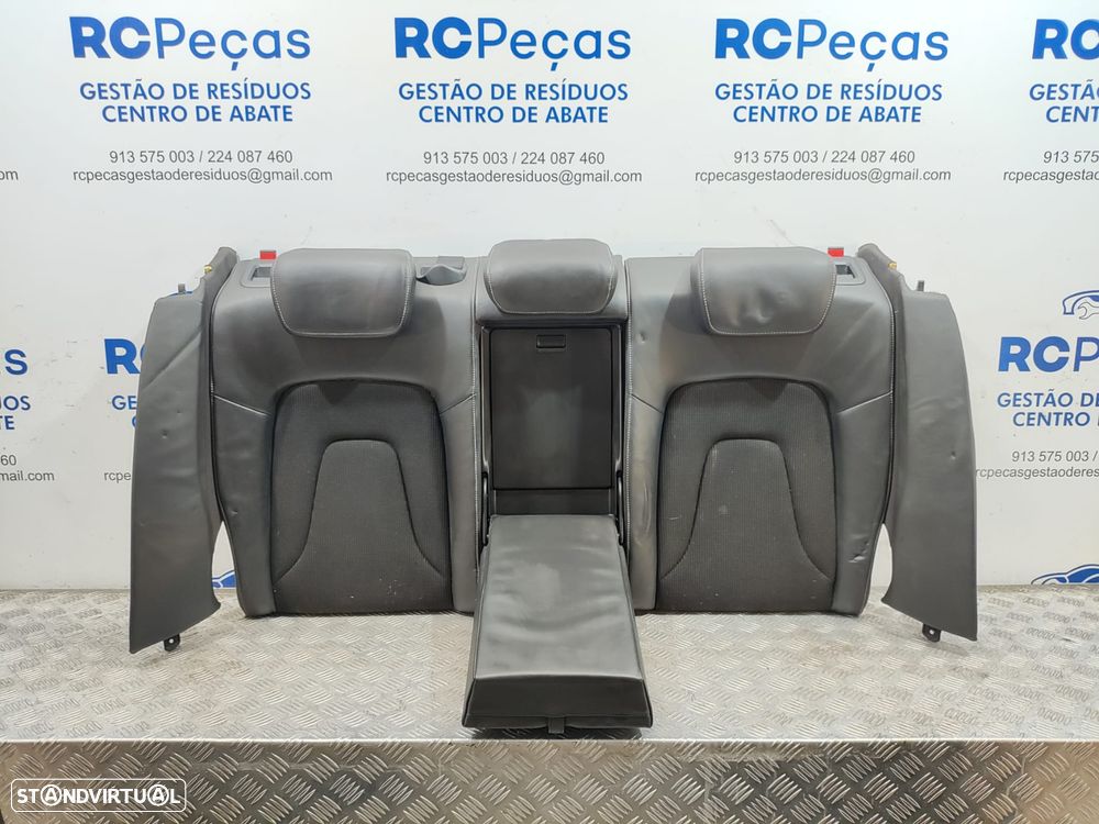 Conjunto Bancos Originais Pele E Tecido Audi A4 B8 S-Line Carro 5 Portas - 7