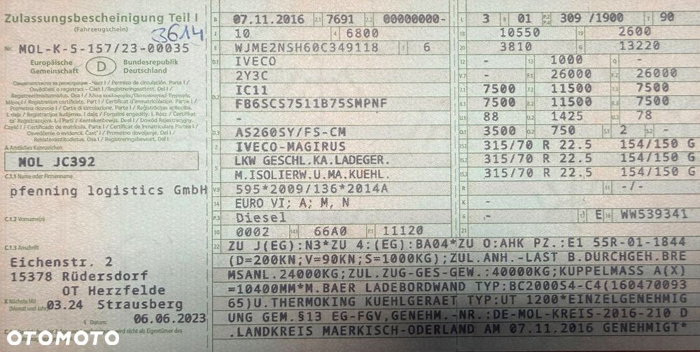 Iveco Stralis AS 260 420 - 12