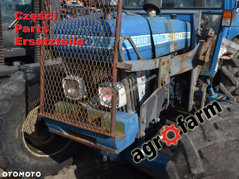 Ford 5610 części, skrzynia biegów, silnik, most - 2