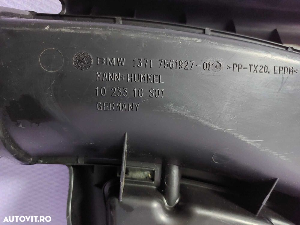 Difuzor deflector aer N43 BMW E81 E82 E87 Cod 7561927 Cod 7797475 - 3