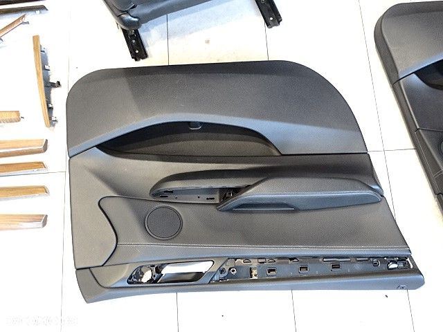 X3 F25 Euro Skóra Nevada Ambiente Grzane Pompowane Fotele Rolety Pamięć Przeszycia Podłokietnik Boczki Podświetlane Wiązki - 17