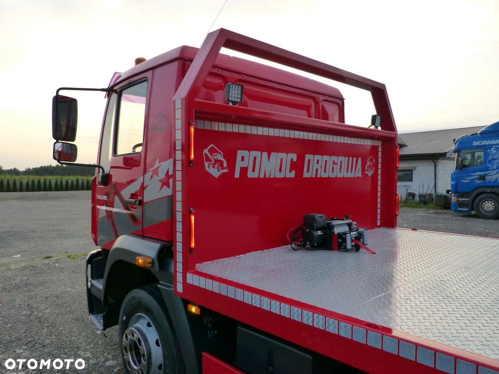 MAN LE 15.220 POMOC DROGOWA / AUTOLAWETA / SPECJALNY / DMC 15 T / ŁAD. 9000 KG / BLOKADA MOSTU - 10