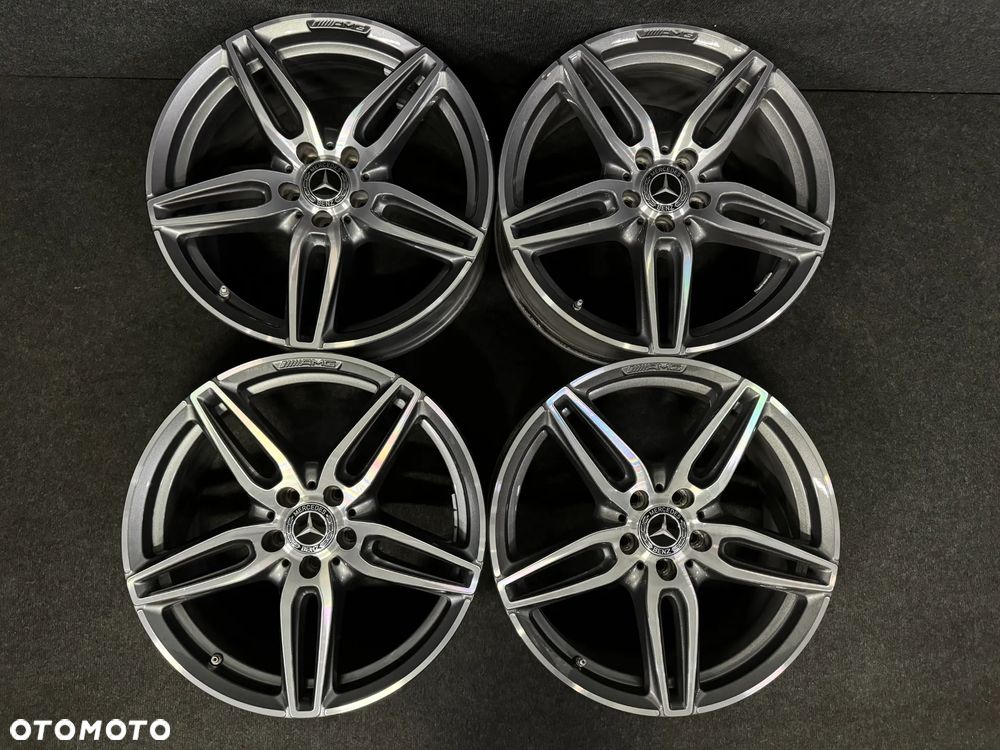 Alufelgi Mercedes E-Klasa W213 AMG, W212, C-Klasa W205 19 cali 5x112 4szt. Ładne z czujnikami! - 2