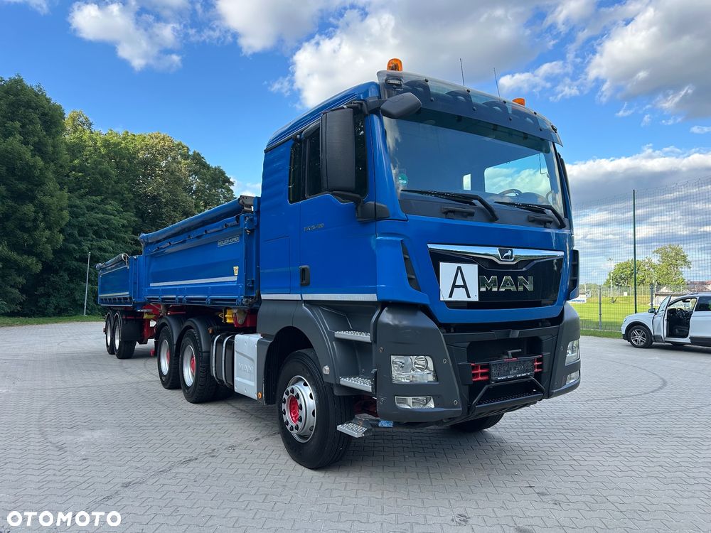 MAN TGS 460 6x4 Resor 400tkm + CARNEHL wywrot 3 strony z Niemiec - 7