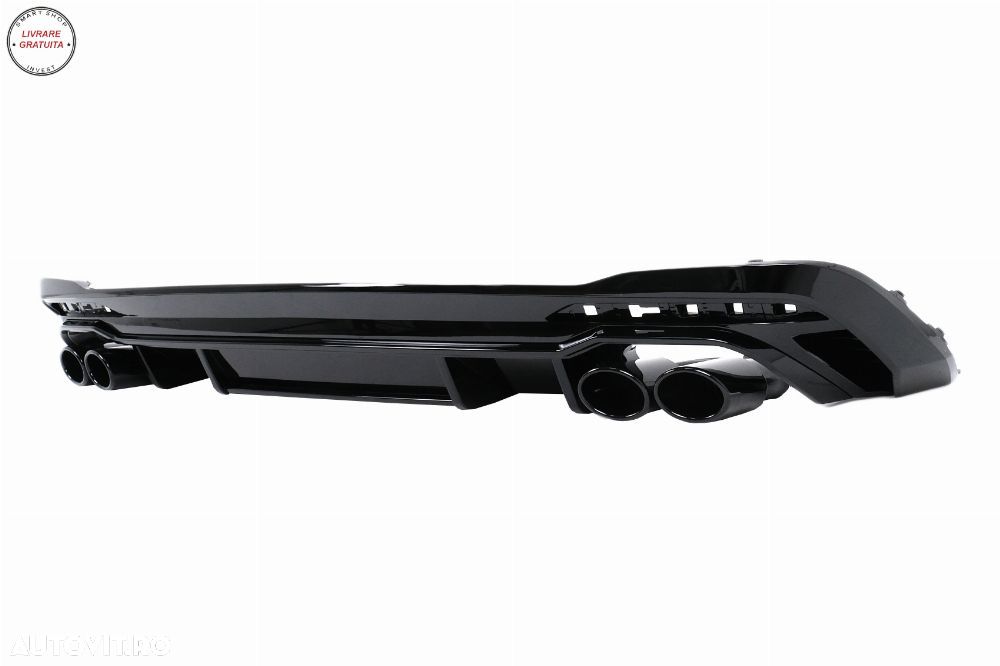 Difuzor Bara Spate Audi A4 B9 8W Facelift (2020-) doar S-line RS Design- livrare gratuita - 4