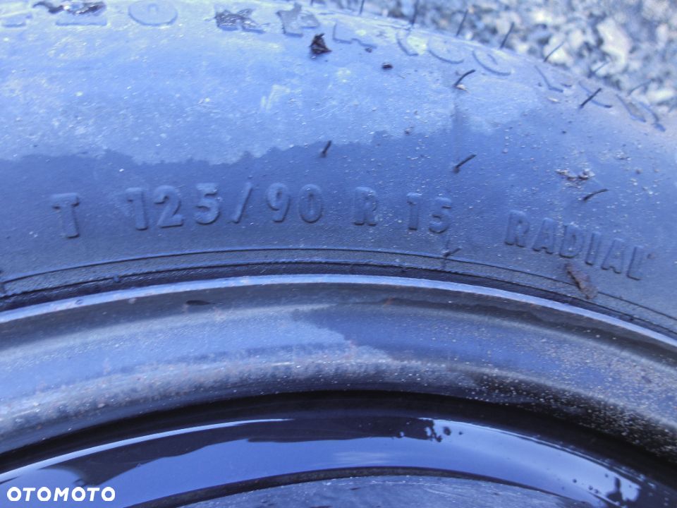 VOLVO S40 V40 1 I 00-04 KOŁO DOJAZDOWE 15" 4x114,3 125/90R15 ET40 30620658 - 2