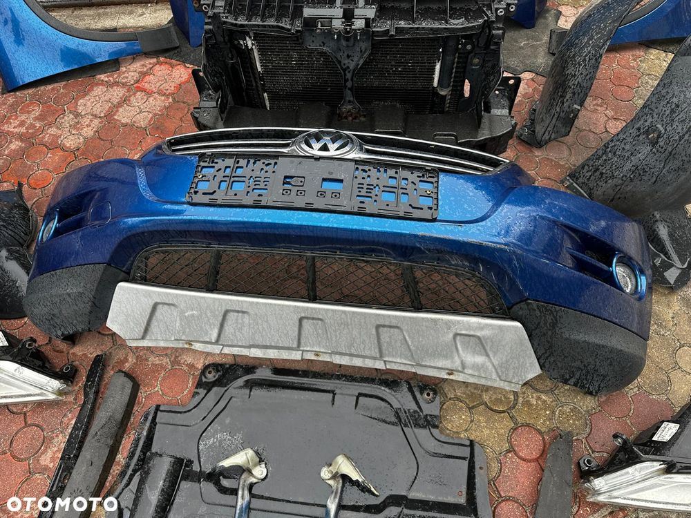 Przód Kompletny Maska Zderzak Lampy Wzmocnienie Chłodnice VW Tiguan I 2.0 TDI LC5C - 10