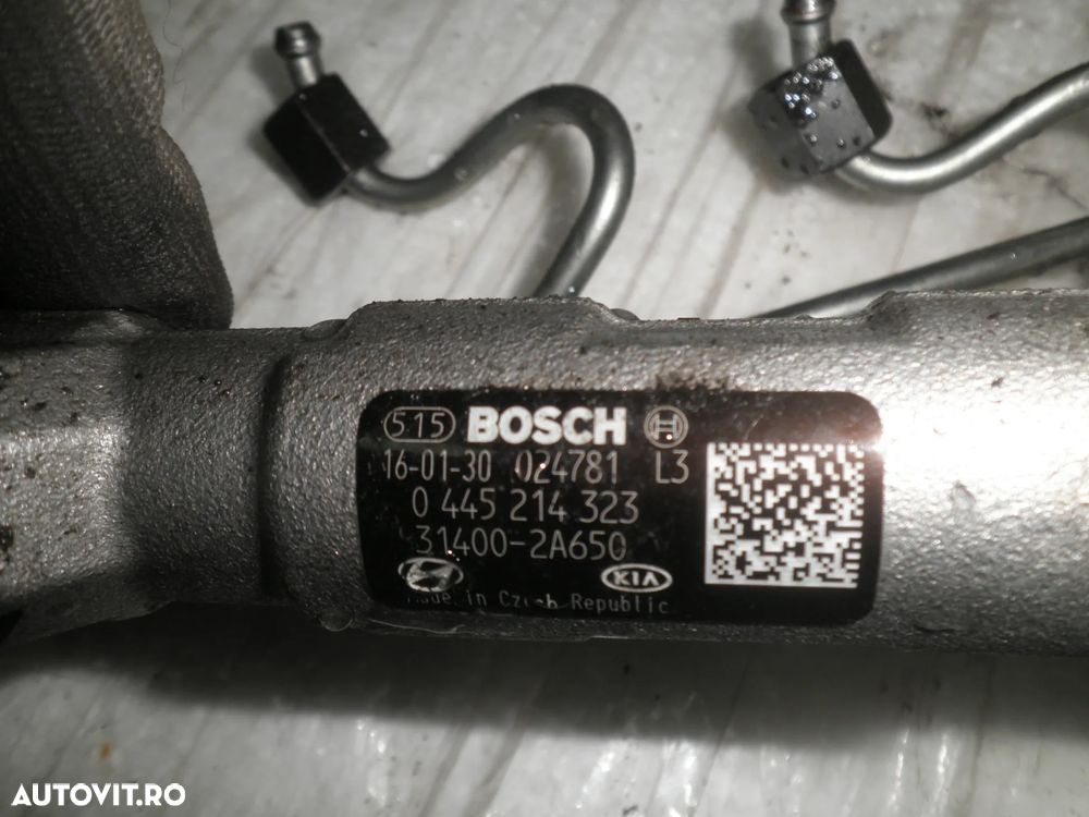 Rampa injectoare completa Kia Sportage 4 1.7 CRDI 2017 0445214323 31400-2A650 - 3