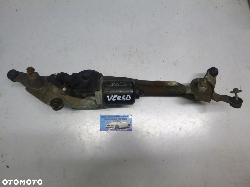 MECHANIZM WYCIERACZEK PRZÓD TOYOTA AVENSIS VERSO 2,0 D4D 2003r  85110-44100 - 1