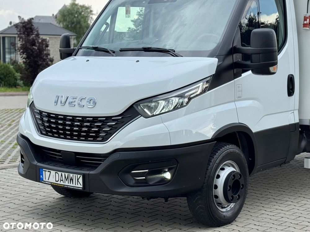 Iveco Daily‼️72C18‼️2021r 3.0 HI-MATIC Chłodnia/Mroźnia zakres -32C THERMO KING V-500 MAX Źródło Zasilania 400V Grube Ściany/Podłoga Przegroda komorowa‼️ Full LED na bliźniaku Salon Polska DMC7200kg - 36