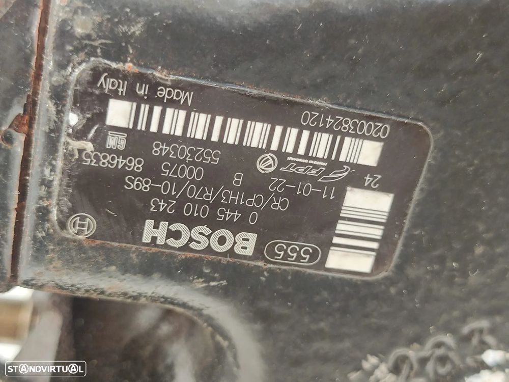 Bomba Injetora Alta Pressão Bosch 0445010243 PSA 1.4HDI 1.6HDI 199A1000 1.3 Multijet 16v - 2