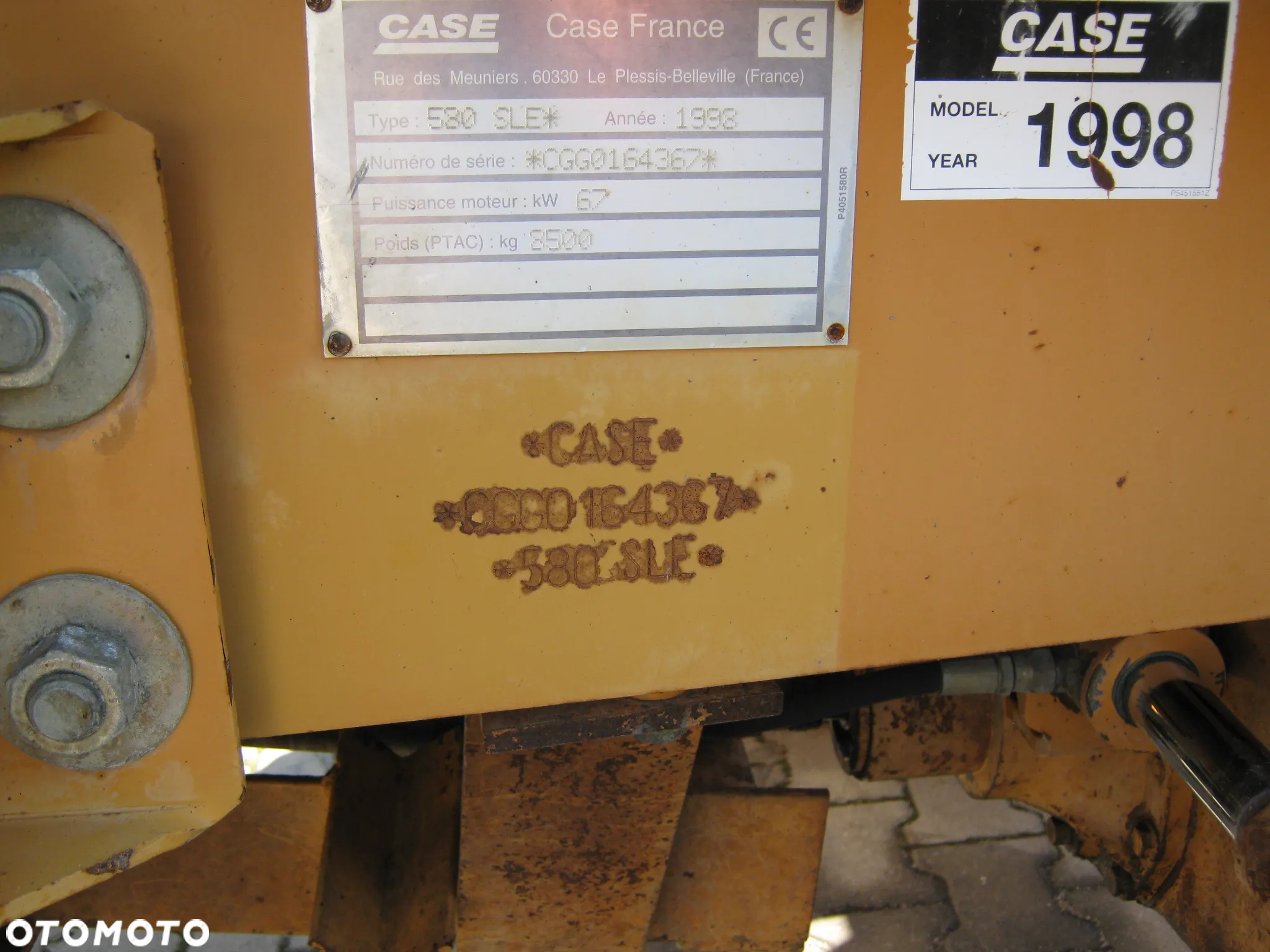 Case 580 SUPER LE SPROWADZONY - 15