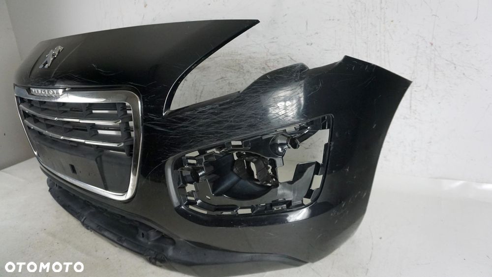 ZDERZAK PRZÓD PRZEDNI PEUGEOT 3008 I LIFT 13-16 FL 2013-2016 CHROM ATRAPA - 6