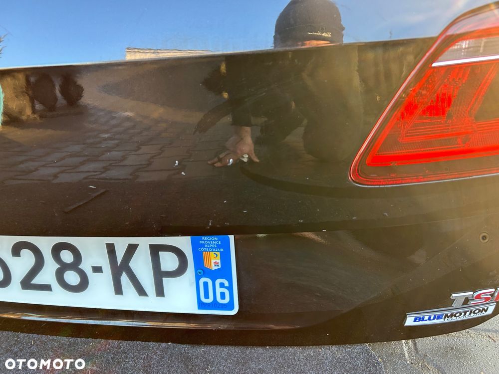 Volkswagen Golf Sportsvan klapa bagażnika tył tylna ładna czarna bez rdzy - 9