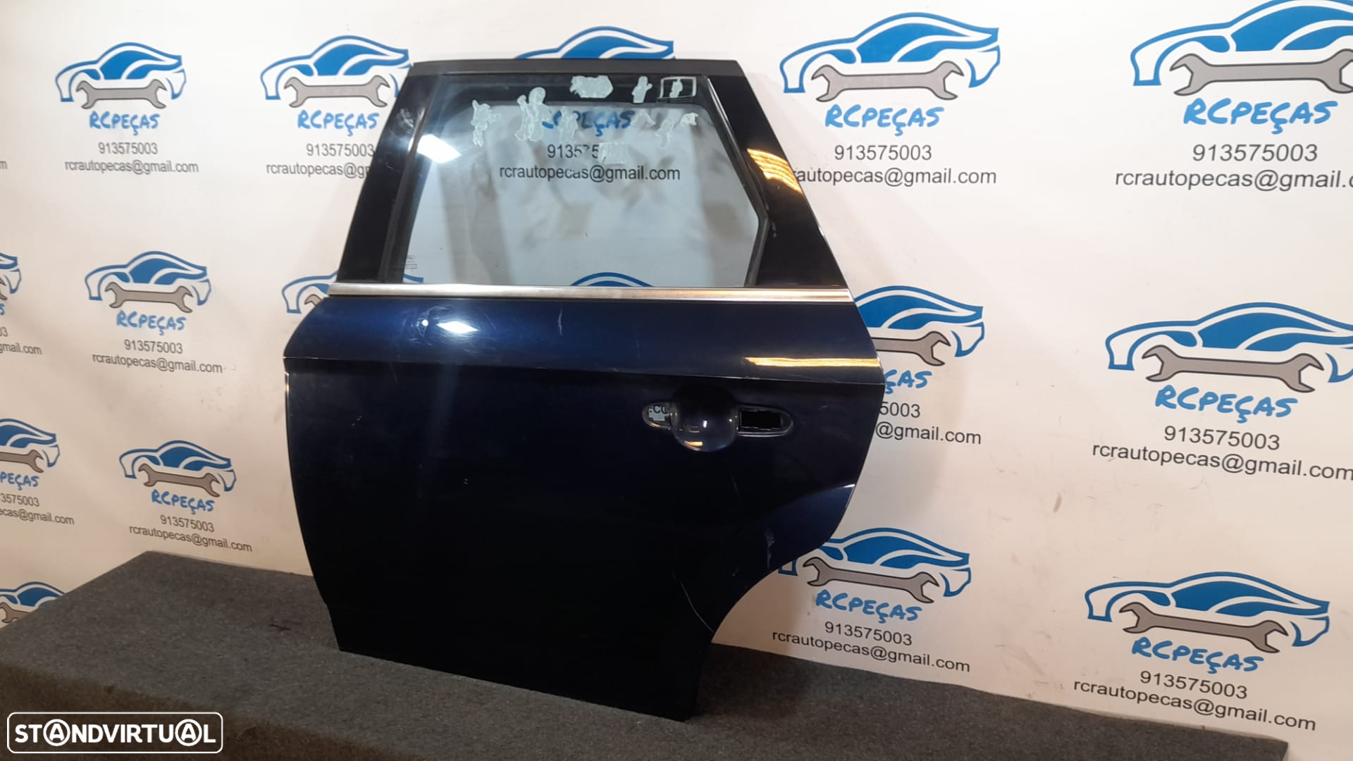 PORTA TRASEIRA TRÁS ESQUERDA FORD MONDEO IV 4 MK4 FECHO ELEVADOR MOTOR PUXADOR VIDRO - 5