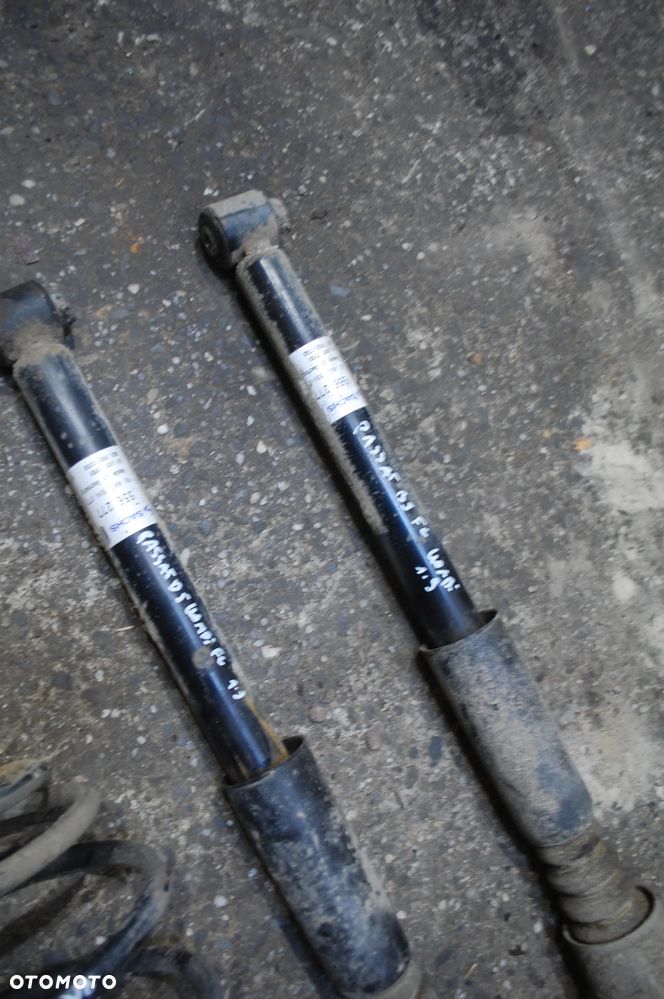 AMORTYZATORY TYŁ TYLNE + SPRĘŻYNY VW PASSAT B5 KOMBI LIFT 1.9 TDI SACHS/ TRW - 7
