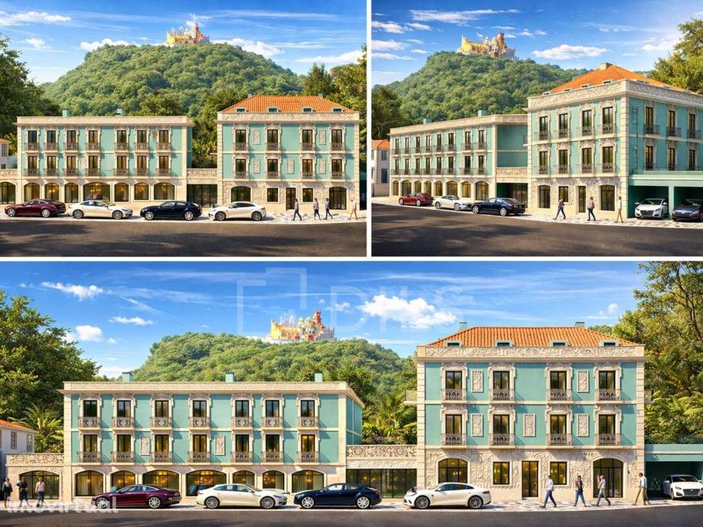 Prédio com projeto em aprovação para hotel 4 estrelas em Sintra - Grande imagem: 5/32