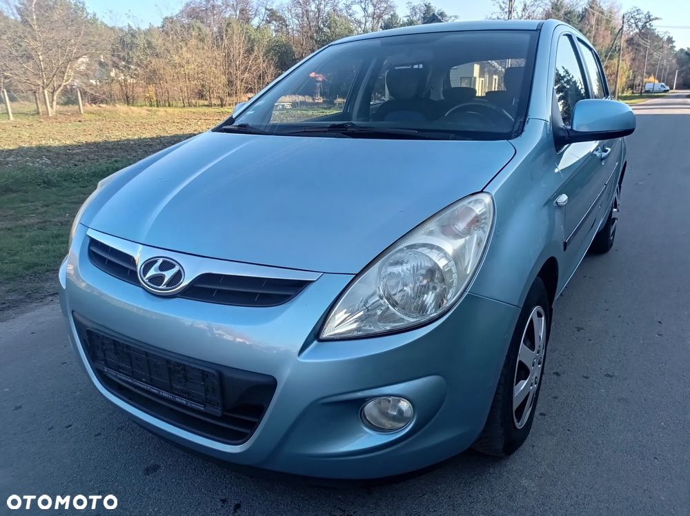 UWAGA ! 2010 HYUNDAI i20 HATCHBACK 5 DRZWI 1,4 16V 101PS MPI BENZ R4 KLIMATRONIC SERW I WLAS PL - 3