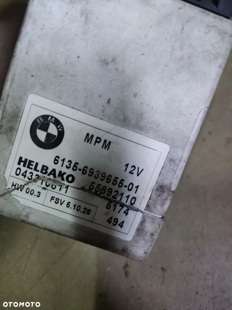 BMW E60 E61 STEROWNIK MODUŁ MPM PDC 6939655 6954007 - 2