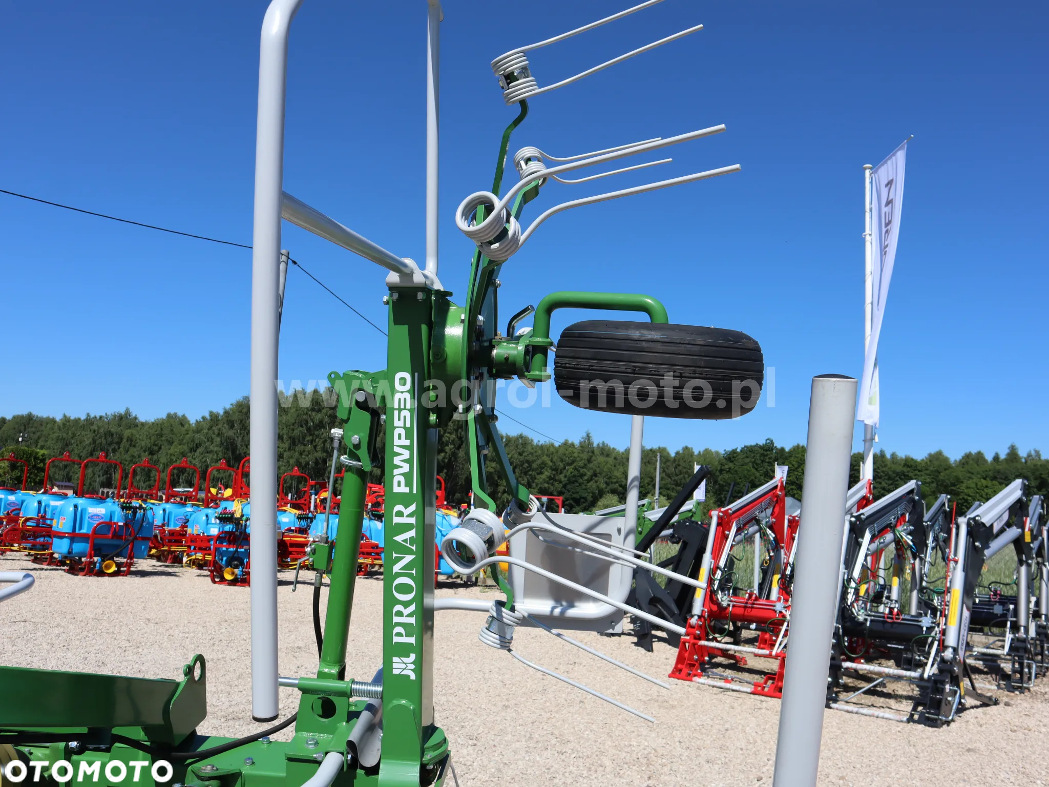 Ząb do Przetrząsacz PWP 530 PWP 770 Pronar 5,3m 7,7m od ręki karuzelowy TALEX - 7