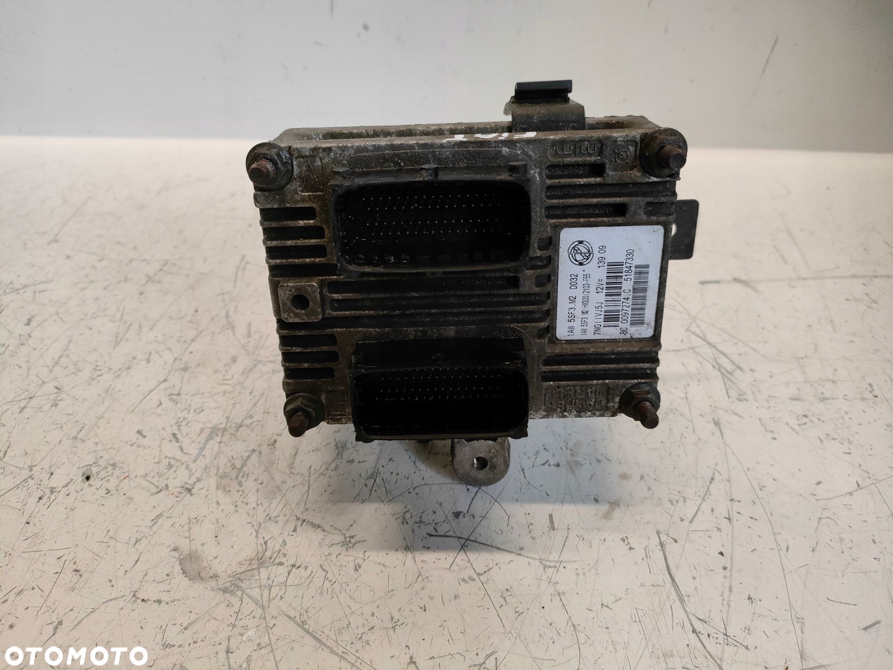 FIAT GRANDE PUNTO 05- 1.4 STEROWNIK SILNIKA KOMPUTER 51847330 - 1