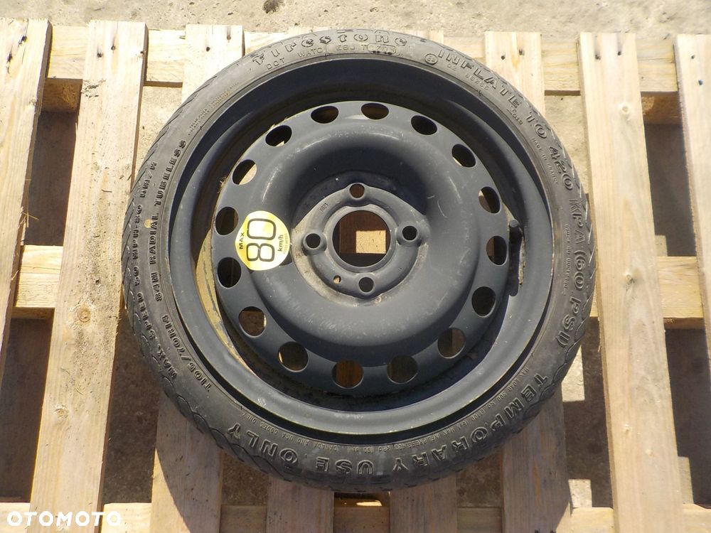 NISSAN MICRA K12 DOJAZDÓWKA R14 105/70/14 - 1