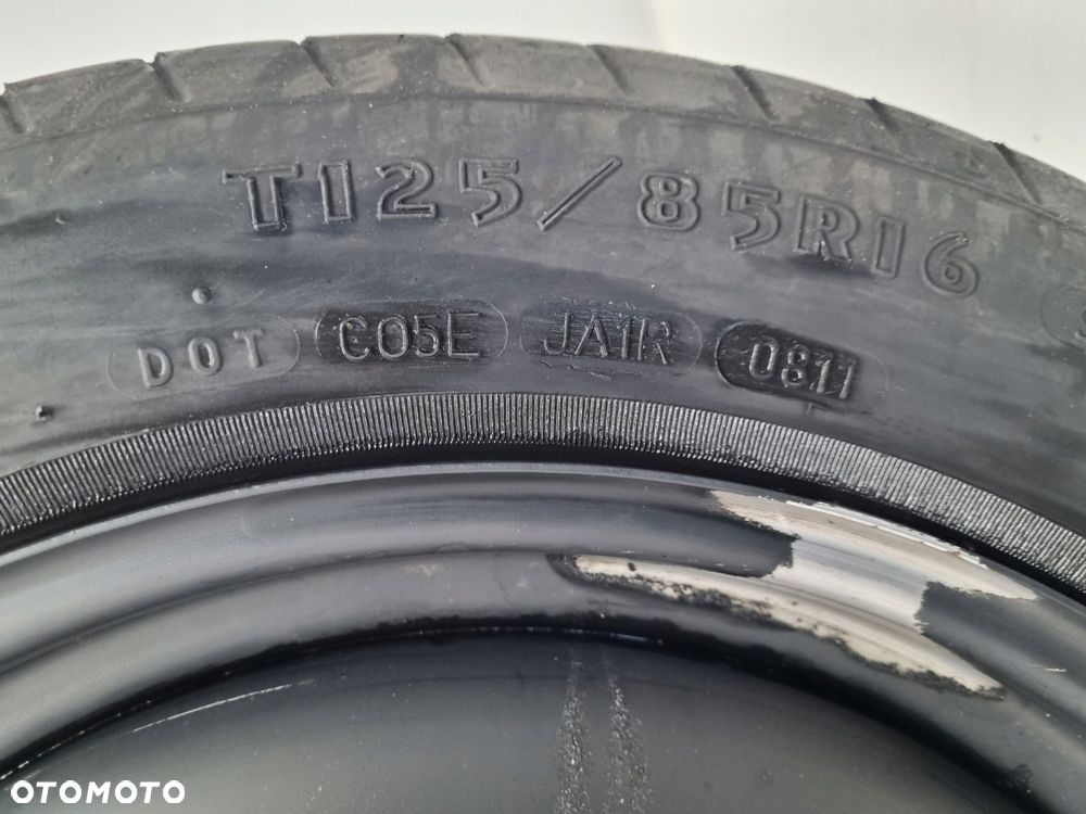 KOŁO DOJAZDOWE Ford C-Max Focus Mk3 III _ 125/90 R16 5x108 AM51B dojazdówka - 5