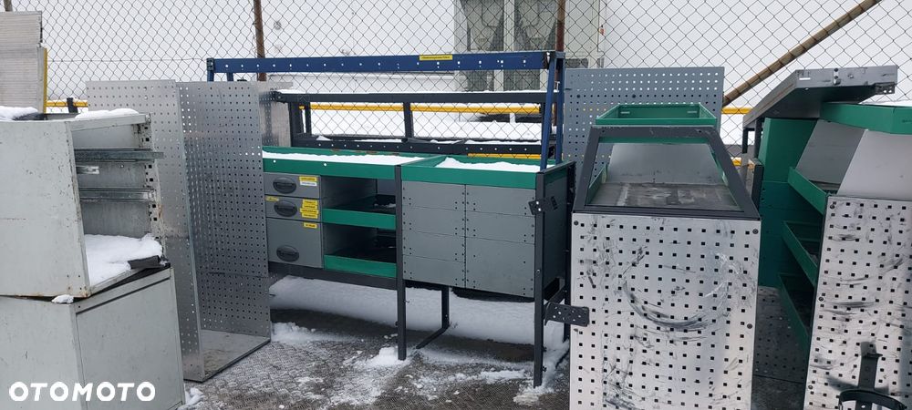 Szafka serwisowa bus regał półki szuflady warsztatowa zabudowa bus regał półki szuflady - 6