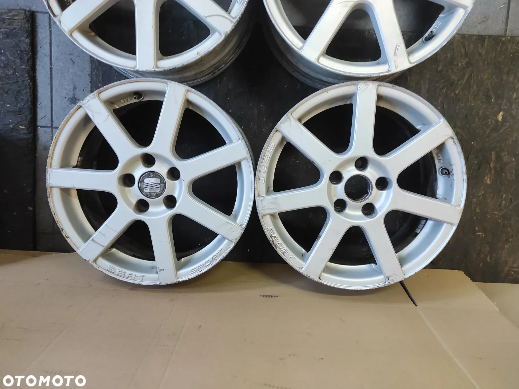 FELGI ALUFELGI KOŁA ALUMINIOWE BBS SEAT SPORT R17 7J  ET54 SEAT LEON 2 ALTEA TOLEDO 3 ALTEA XL EXEO   WYSYŁKA !!!!!! - 3