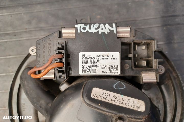 Ventilator aeroterma 3C1820015J 3C1820015J Skoda Octavia 2 [facelift] - 4