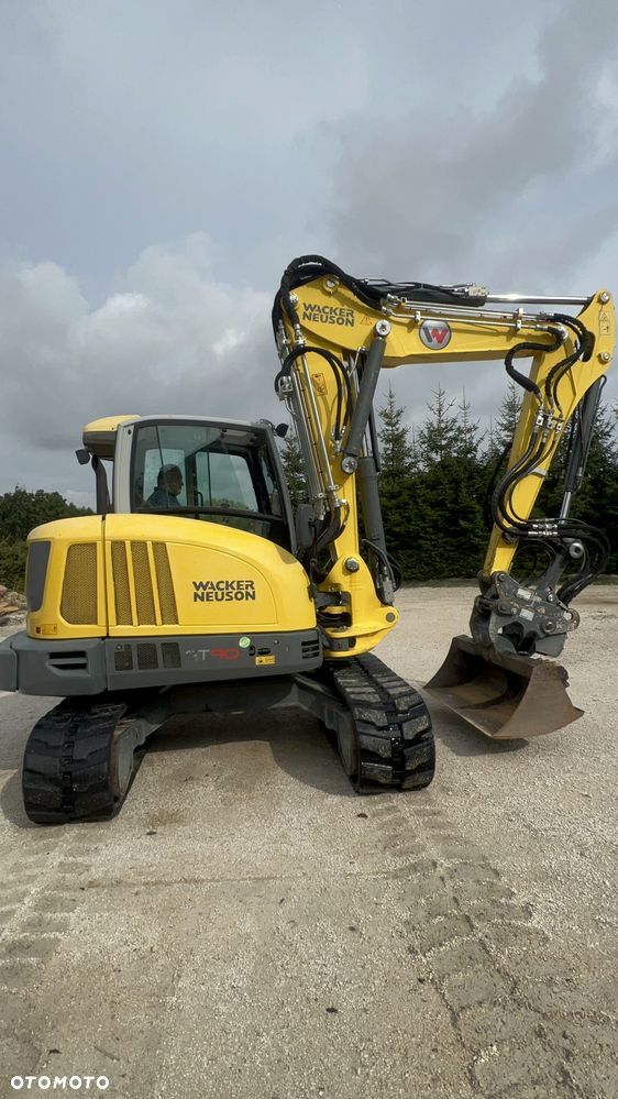 Wacker Neuson Koparka gąsienicowa KLIMA  3xramie łamane Wacker Neuson Et 90 KLIMA Deutz hydrozłącze hydrauliczne Liebherr SW33 LIKUFIX SWA33 + pilot auto hydrauliki 3 x łyżki org Liebherr 9 ton ET90 gumowe gasiennice 1 wł Cat 308 Jcb Yanmar atlas TEREX Liebherr złącze - 13