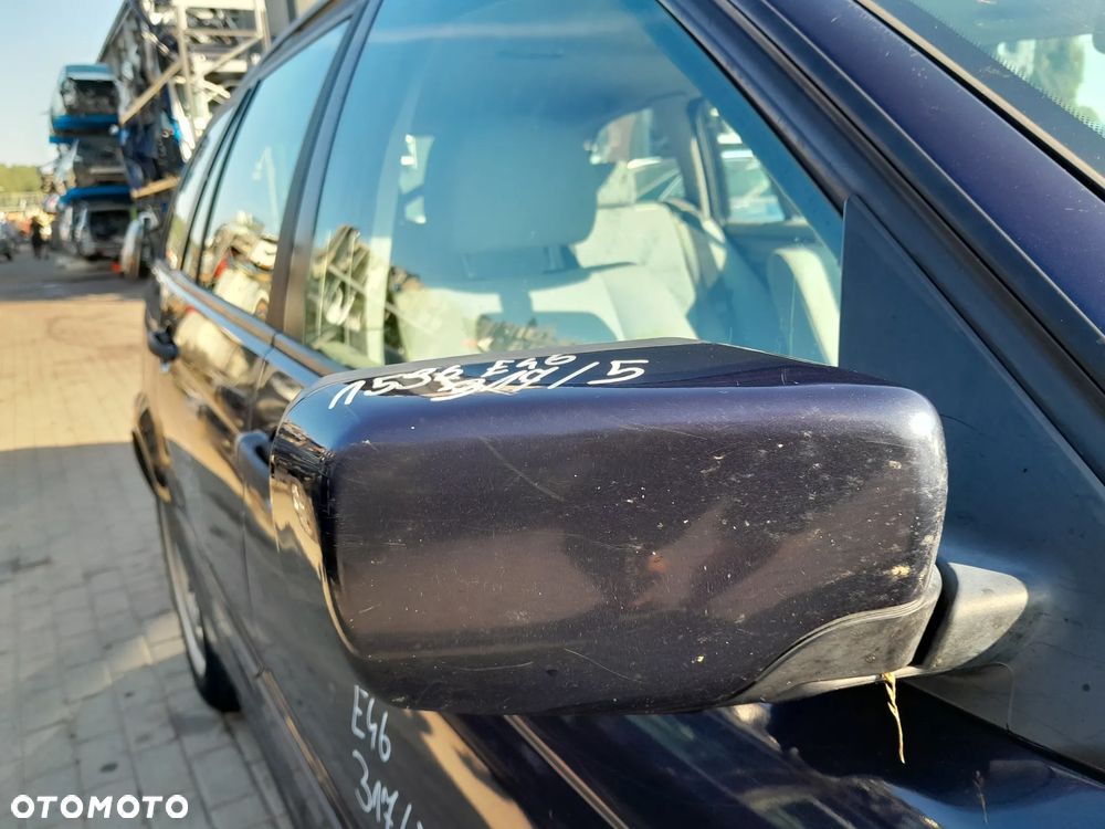 BMW E46 LUSTERKO PRAWE PRZEDNIE PRAWY PRZÓD KOLOR: 317/5 - 2