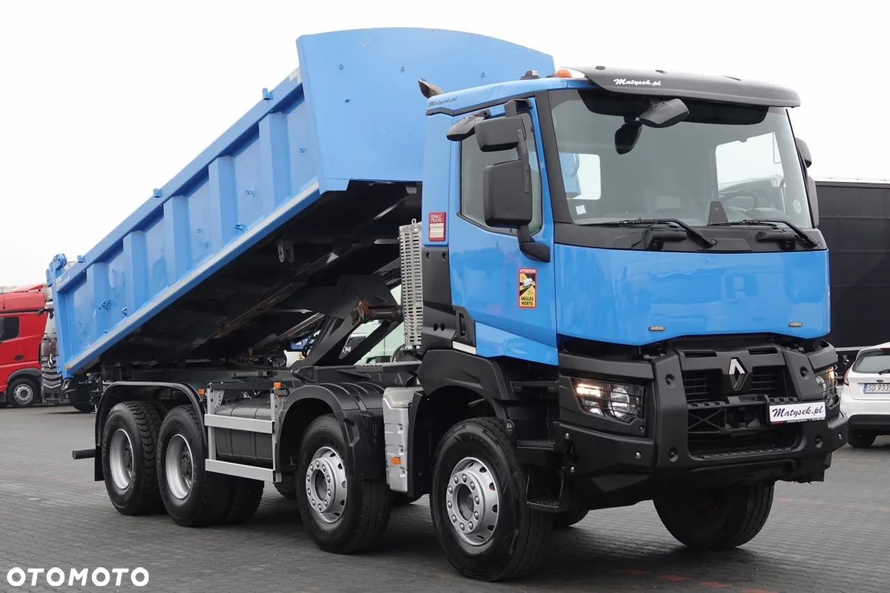 Renault K 460 / 8x4 / WYWROTKA / HYDROBURTA / BORDMATIC / EURO 6 - 4