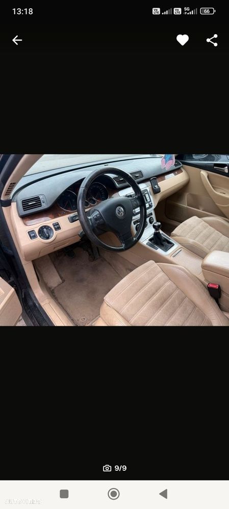 Față completă bot VW Passat B6 negru LC9X bară faruri trager radiatoare capotă - 8