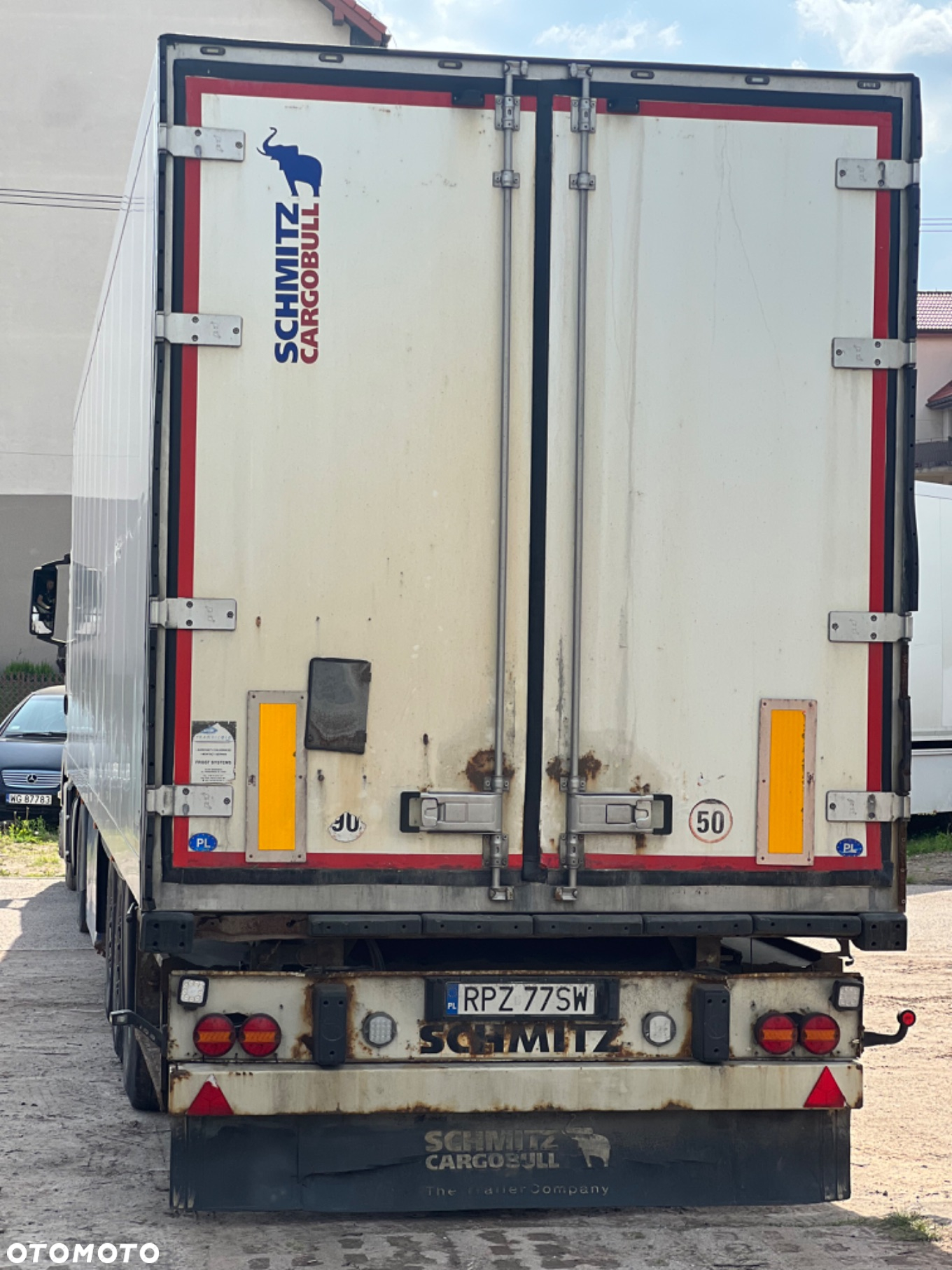 Agregat THERMOKING SL200e Drzwi Rama chłodni Krone-Schmitz Zbiornik Łapy Zderzak Kontener Paleciara -Osie Saf, Rama - 22